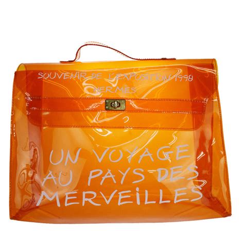 hermes vinyl kelly souvenir bag|Hermes Kelly Bag vintage.